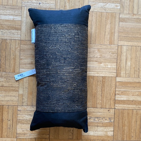 Donna Karan Black Onyx Bedding Collection11 x 22 Decorative Pillow